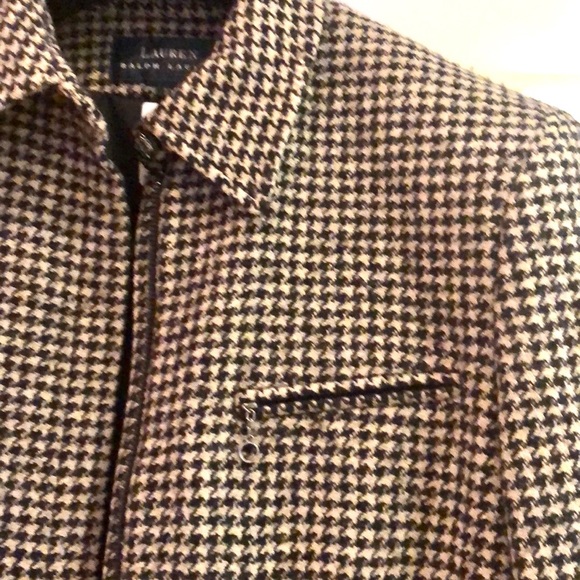 Lauren vintage houndstooth riding style jacket. - Picture 4 of 10